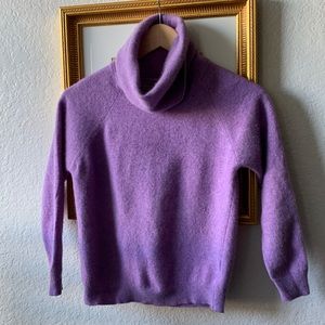 PITLOCHRY Knitwear made in Scotland Lambwood High Neck Sweater